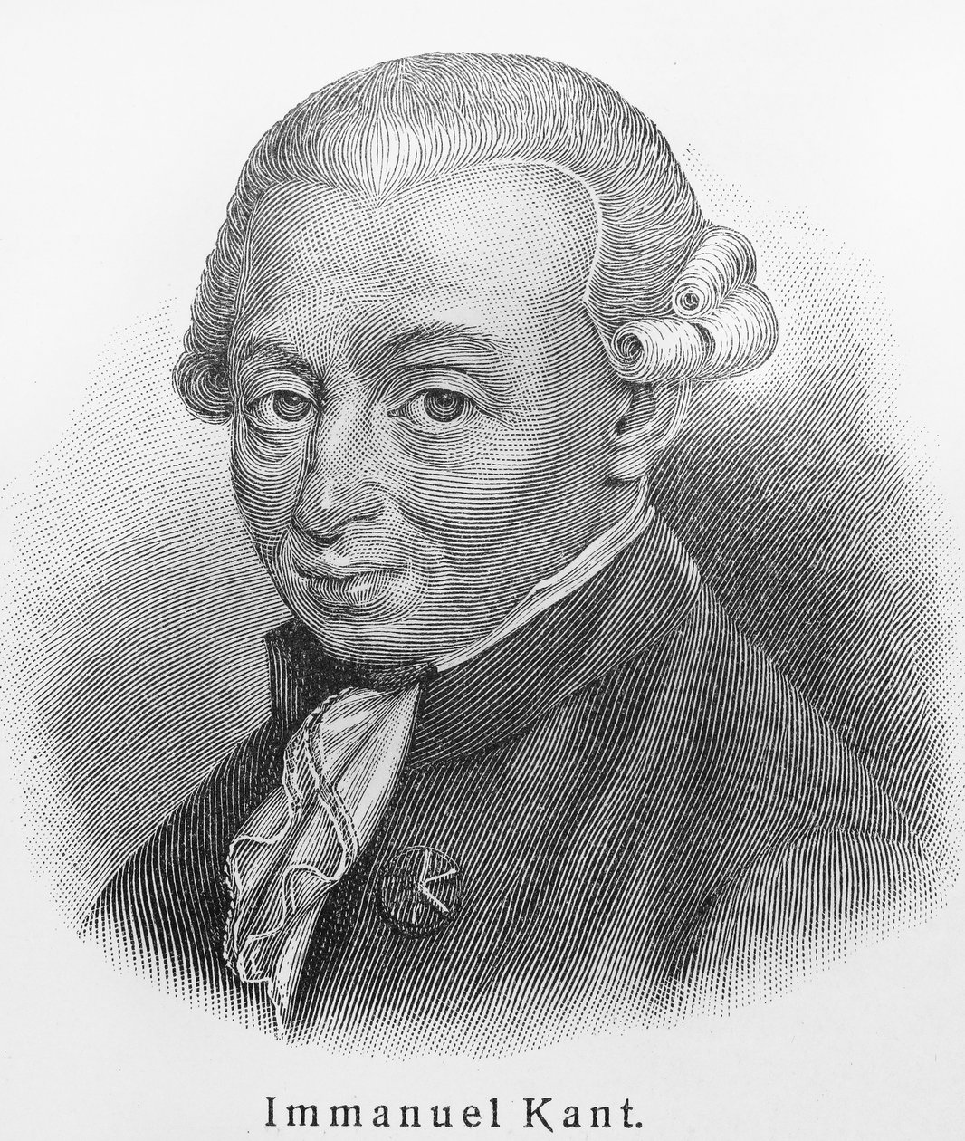 Immanuel Kantin muotokuva 1724-1804 tekijältä Unbekannt