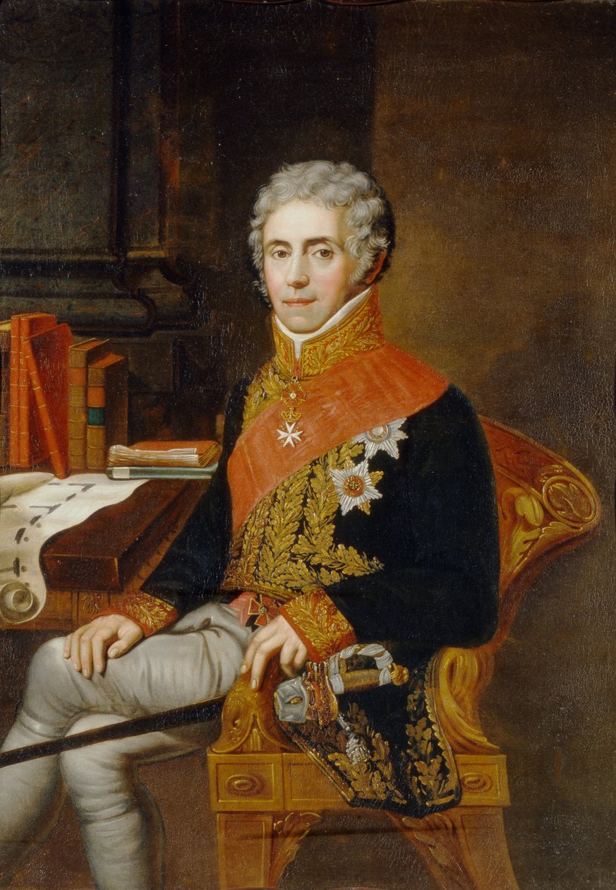 Ivan Vasilyevich Tutolminin muotokuva 1751-1839, 1700-luvun toinen puoli. tekijältä Unbekannt