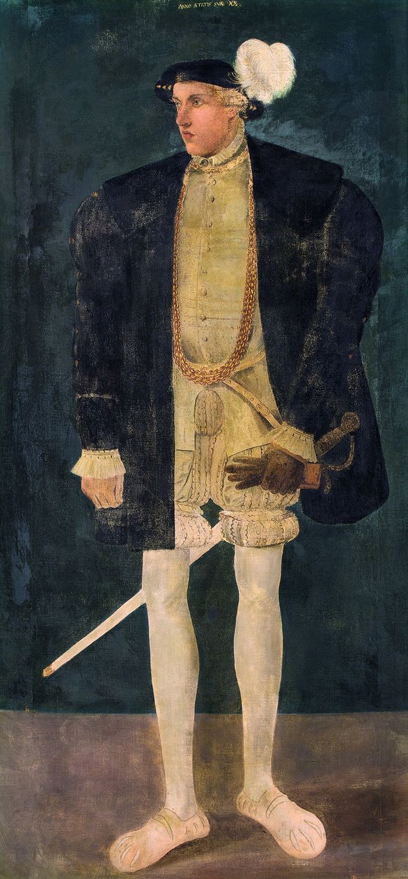 Johann V Hannsin muotokuva Liechtensteinista. tekijältä Unbekannt
