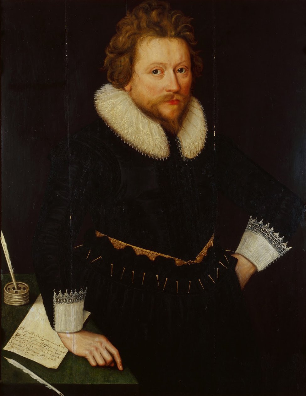 John Fletcherin muotokuva 1579-1625, n. 1620 tekijältä Unbekannt