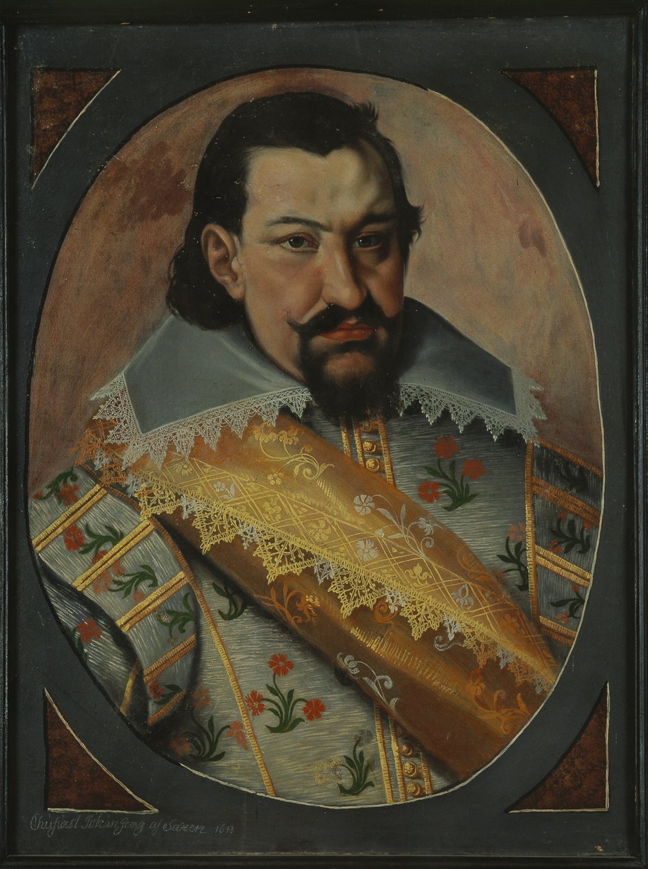 Muotokuva John George I:stä 1585-1656, Saksin vaaliruhtinas, 1613. tekijältä Unbekannt