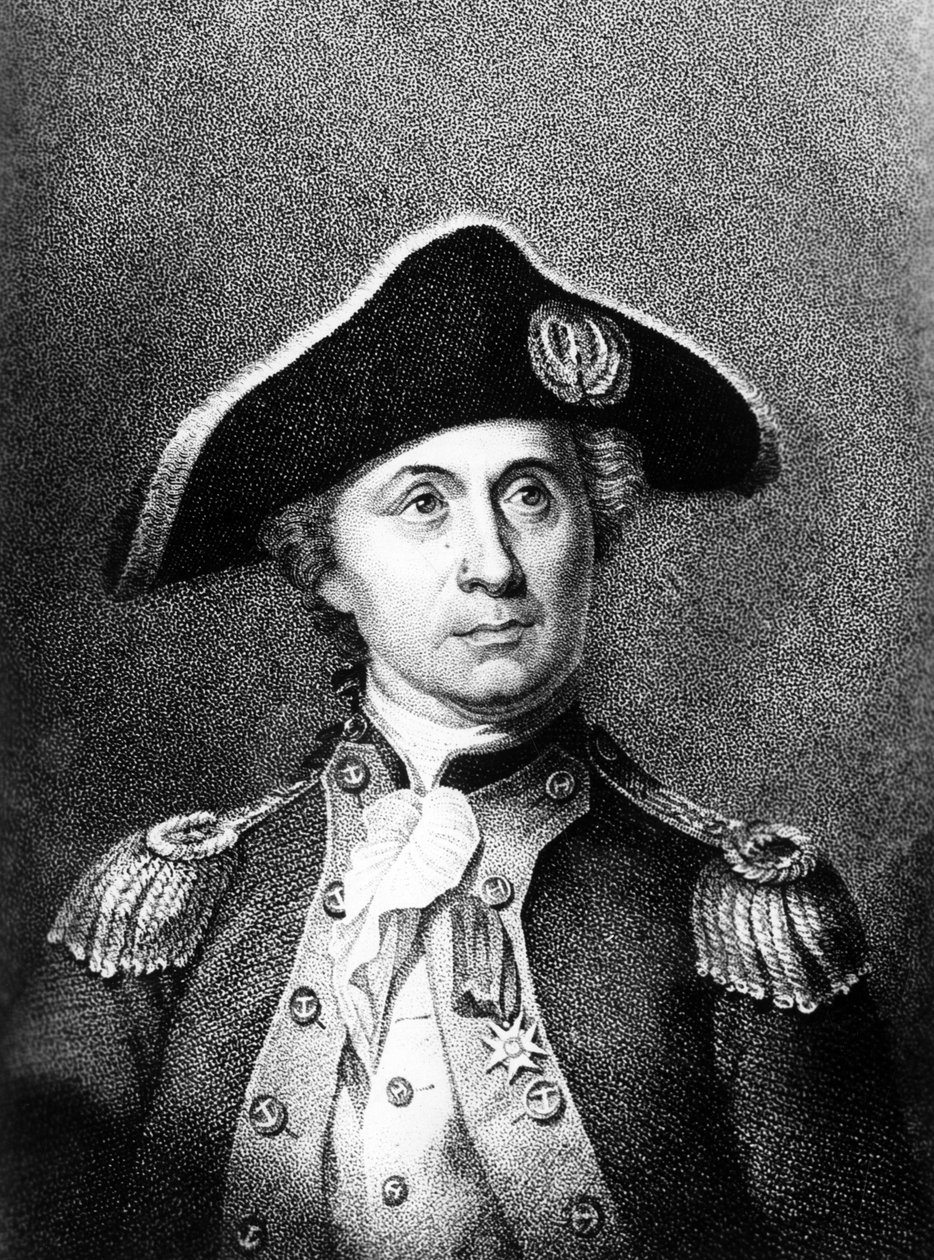 aRetrat de John Paul Jones (1749-1792), mariner escocès que va participar a la revolució americana - Retrat de John Paul Jones (1749-1792), mariner escocès que va participar en la revolució americana finlandès tekijältä Unbekannt