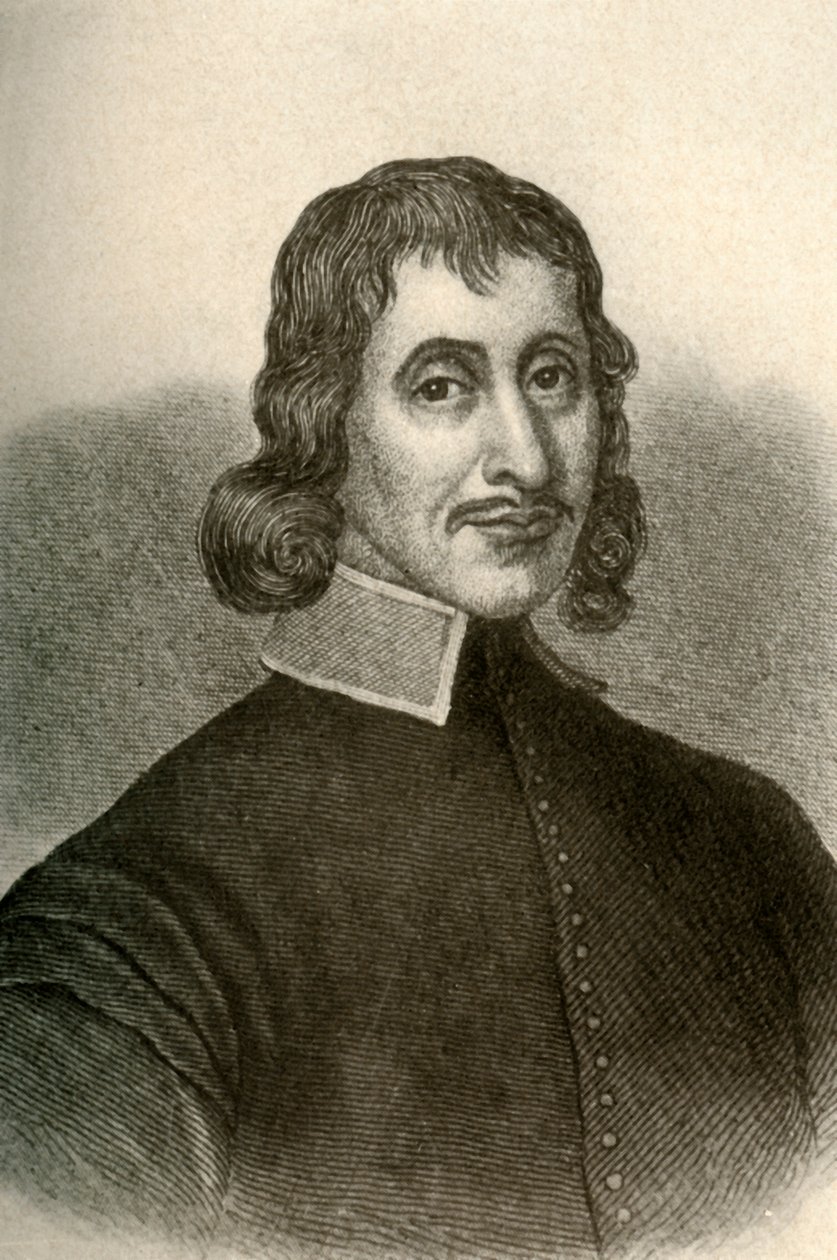 John Winthropin toisen muotokuva, Massachusettsin puritaanisessa puvussa, 1640-50, 1937 tekijältä Unbekannt