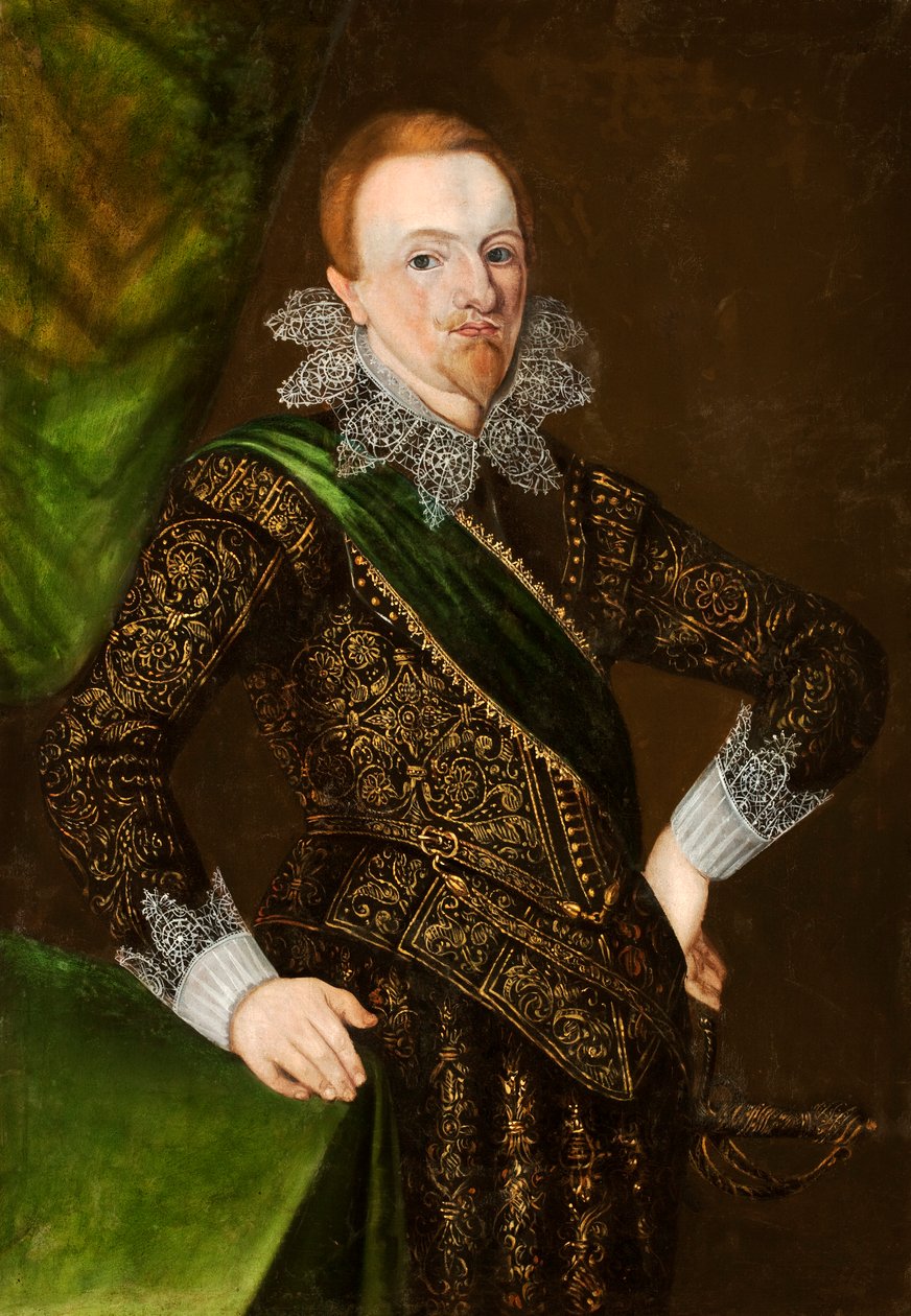 Johanneksen Ruotsin muotokuva 1589-1618, Itä-Götanmaan herttua. tekijältä Unbekannt