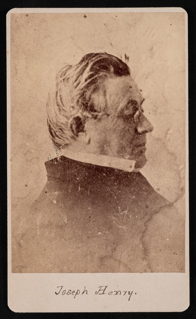 Joseph Henryn muotokuva 1797-1878, 4. joulukuuta 1862. tekijältä Unbekannt