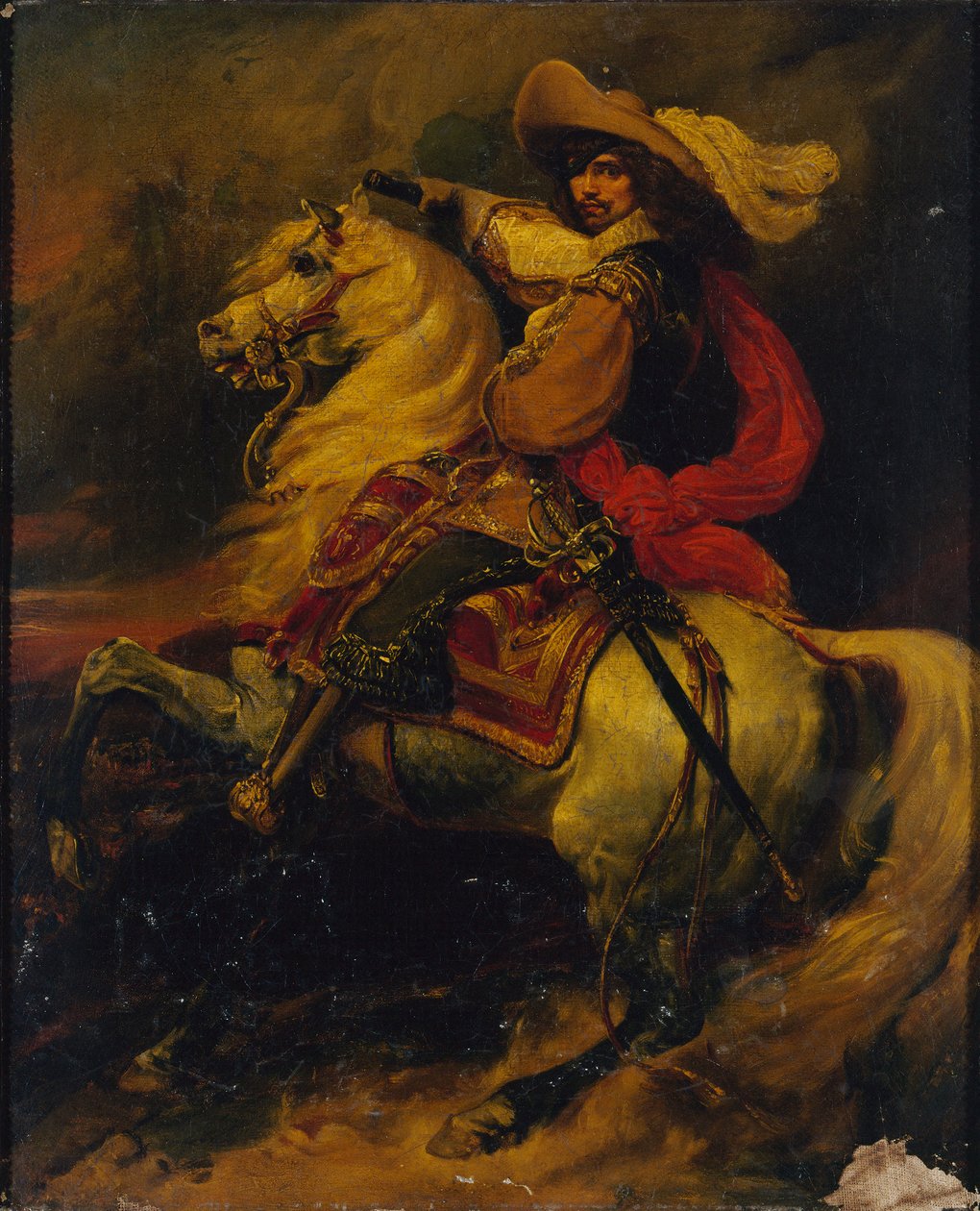 Josias Rantzaun muotokuva 1609-1650 Ranskan marsalkkana, noin 1834. tekijältä Unbekannt