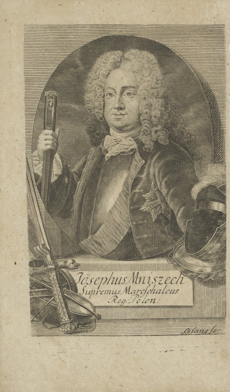 Jozef Wandalin Mniszechin muotokuva 1670-1747, ennen vuotta 1734. tekijältä Unbekannt