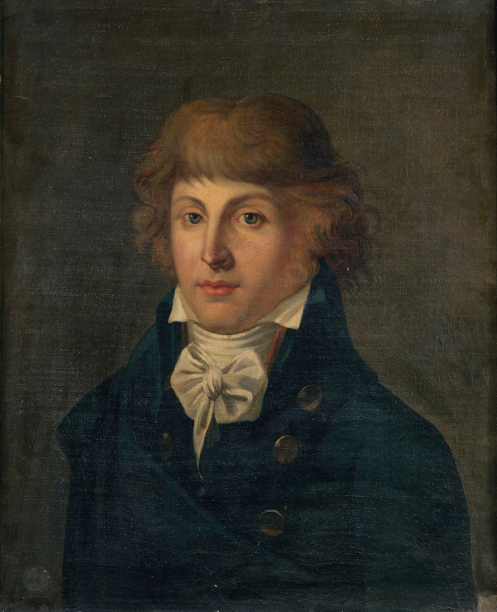 Muotokuva Louis Antoine de Saint-Justista 1767-1794, vuoden 1767 jälkeen. tekijältä Unbekannt
