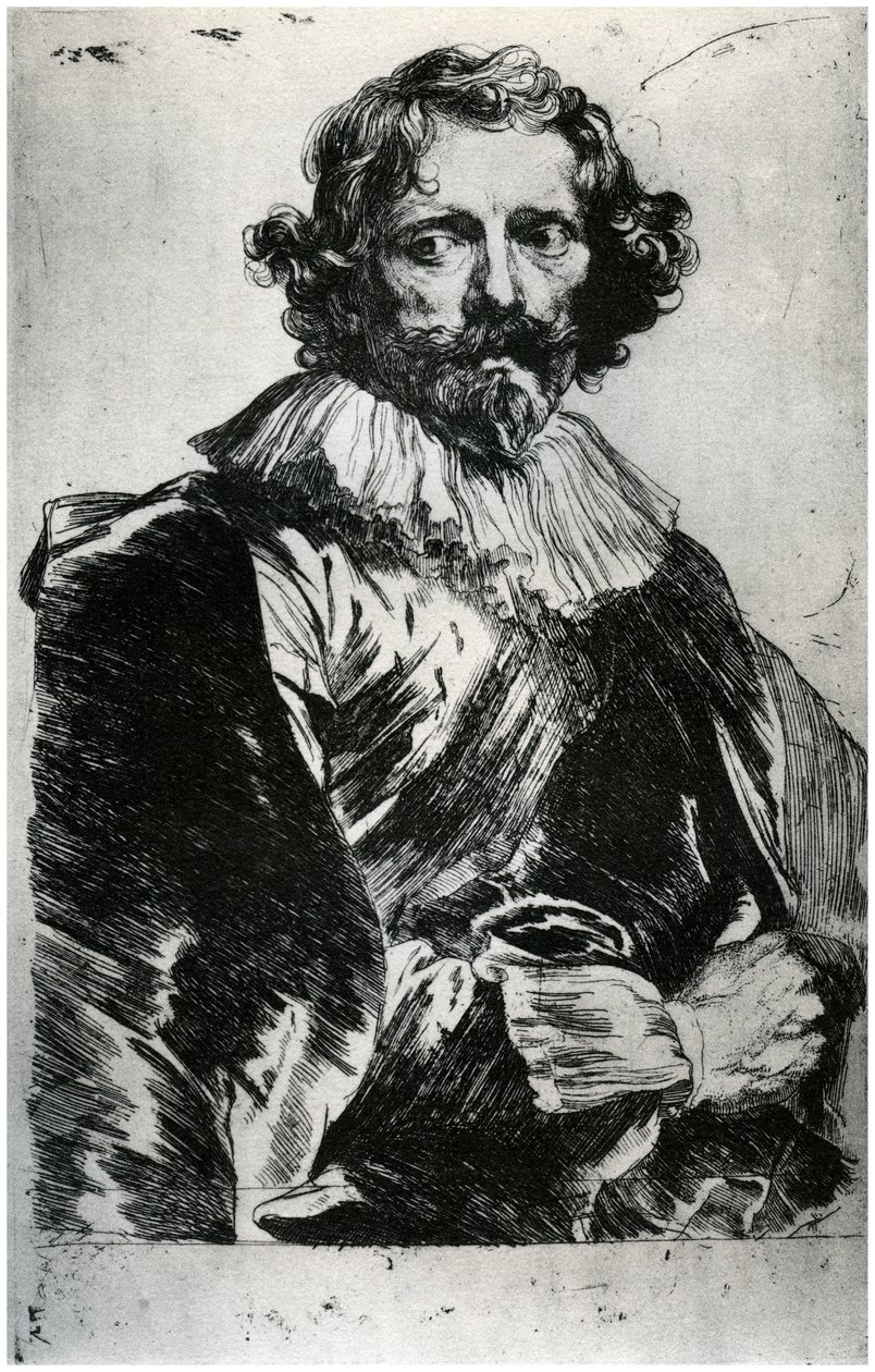 Lucas Vorstermanin muotokuva, 1627-1632 1958 tekijältä Unbekannt