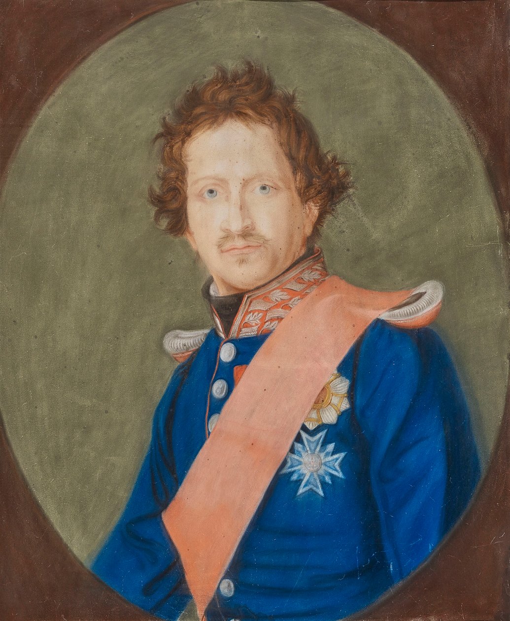 Baijerilaisen Ludwig I:n muotokuva 1786-1868, vuoden 1825 jälkeen. tekijältä Unbekannt