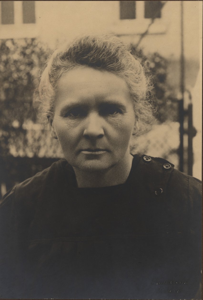 Marie Curien muotokuva 1867-1934 tekijältä Unbekannt