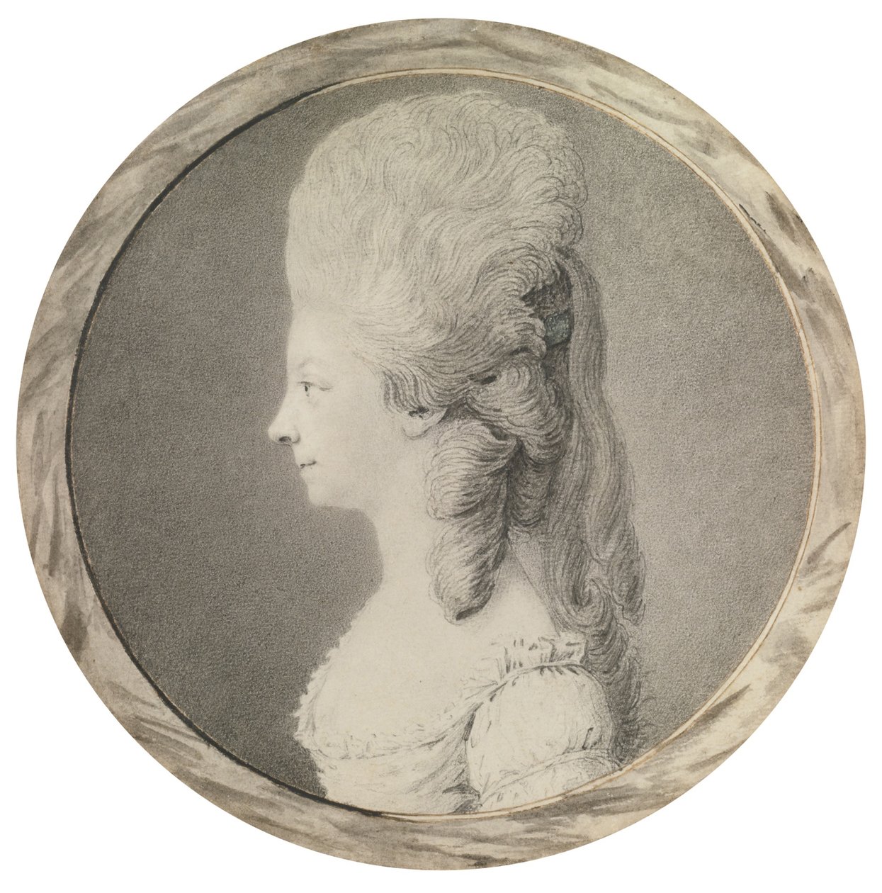 Muotokuva Marie Louise of Savoysta 1749-1792, Lamballen prinsessa, 1700-luvun toinen puoli tekijältä Unbekannt