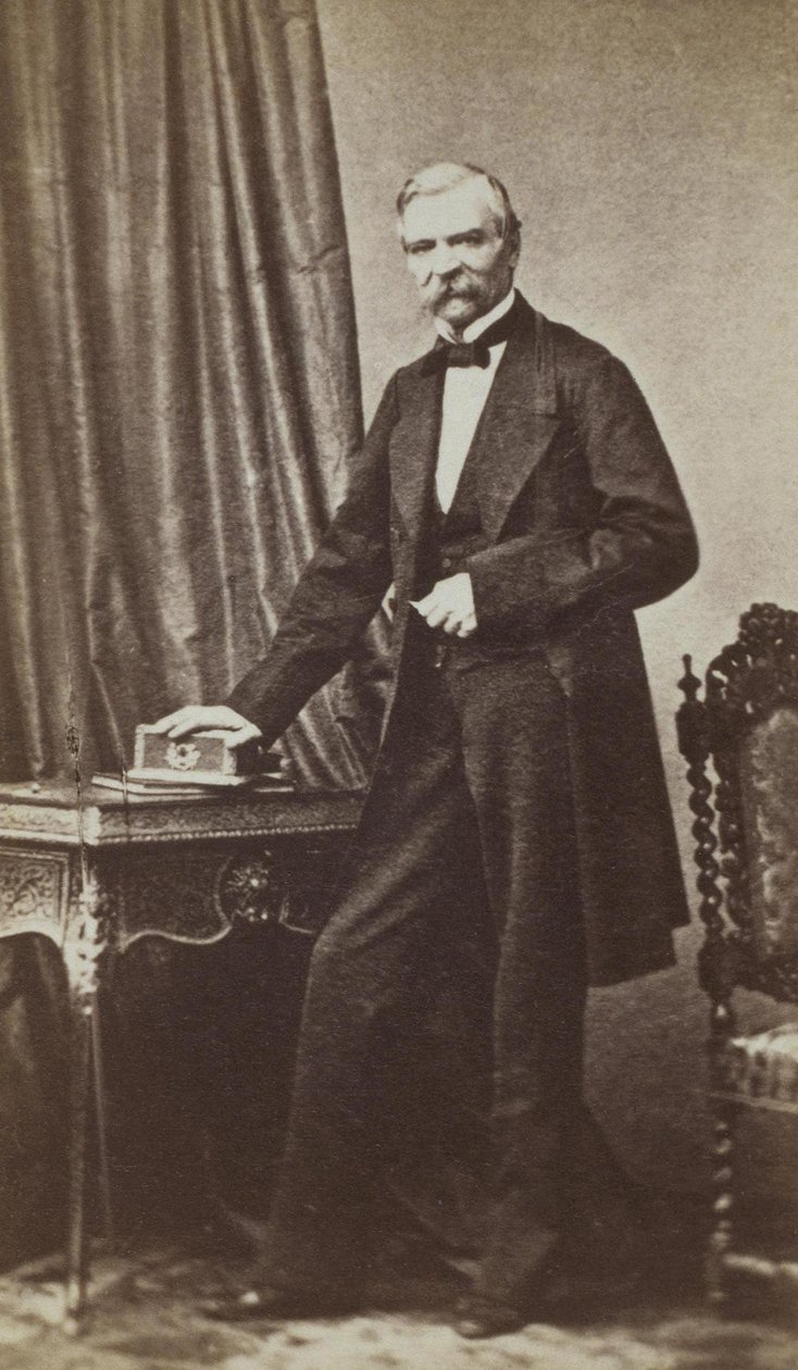 Mihail Naryshkinin muotokuva 1798-1863, 1860-luku tekijältä Unbekannt