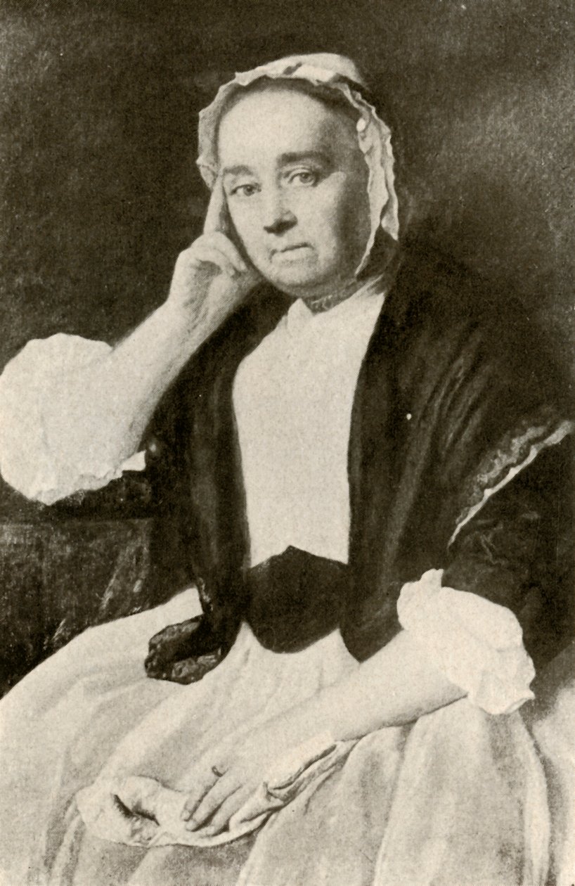 Rouva Nathaniel Appletonin muotokuva jokapäiväisessä asussa, 1763, 1937. tekijältä Unbekannt