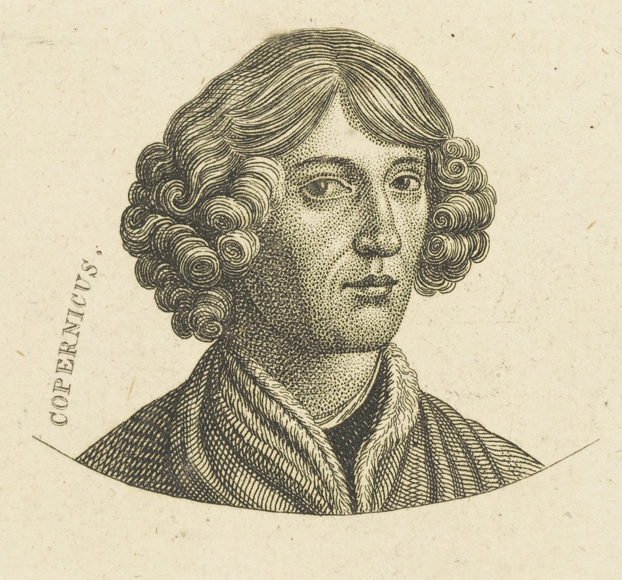 Nikolaus Kopernikuksen muotokuva 1473-1543, n. 1830-1840. tekijältä Unbekannt