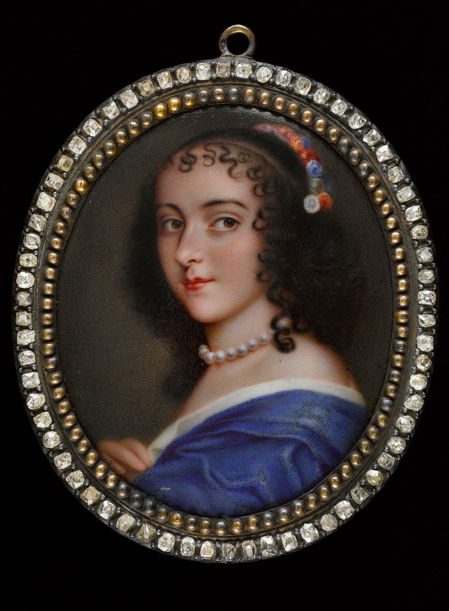 Ninon de Lenclosin muotokuva 1620-1705, 1700-luvun alku. tekijältä Unbekannt