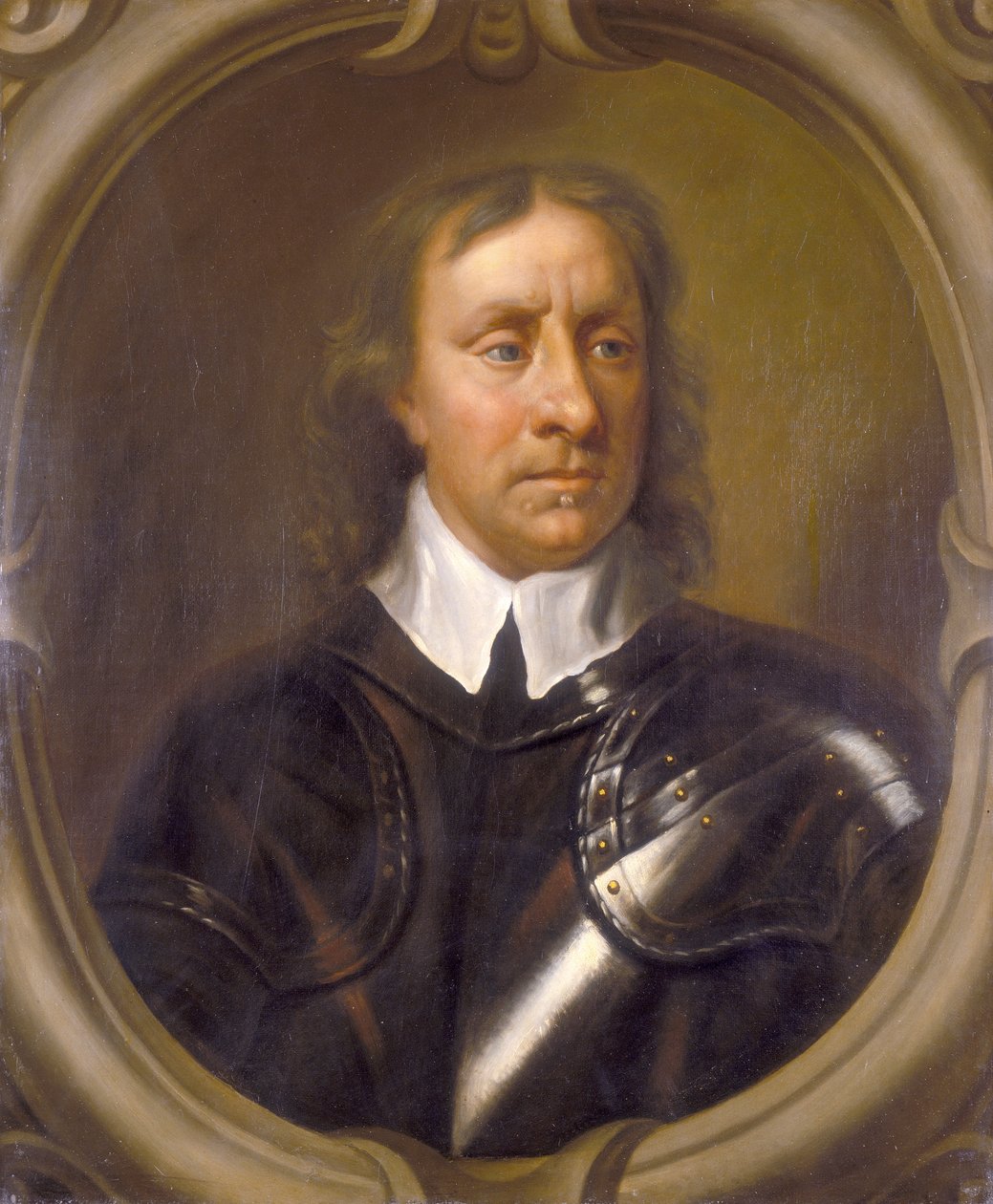 "Oliver Cromwellin muotokuva", 1653 tekijältä Unbekannt