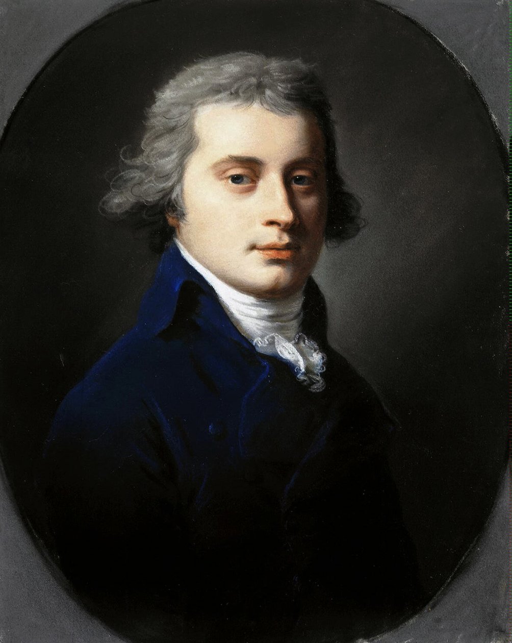 Pavel Petrovitš Bakuninin muotokuva 1766-1805, 1790-luku tekijältä Unbekannt