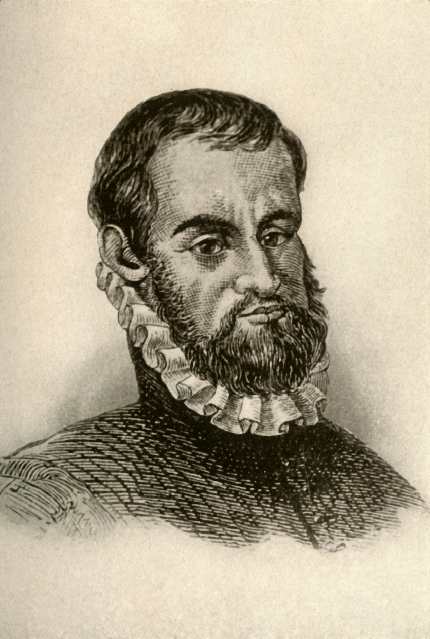 Pedro Menendez de Avilesin muotokuva, jossa näkyy espanjalainen mekko, c1570-1580, 1937. tekijältä Unbekannt