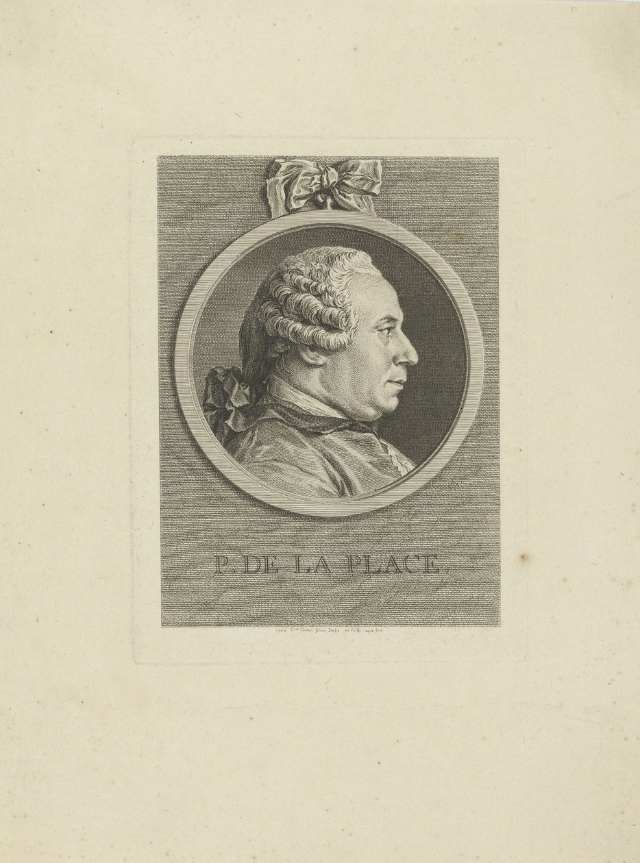 Pierre-Antoine de La Placen muotokuva 1707-1793, 1762. tekijältä Unbekannt