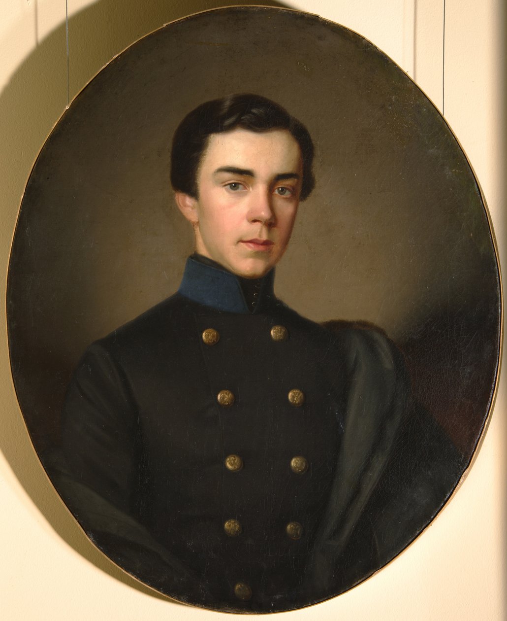 Prinssi Aleksanteri Mihailovitš Golitsynin muotokuva 1838-1919, 1850-luku tekijältä Unbekannt