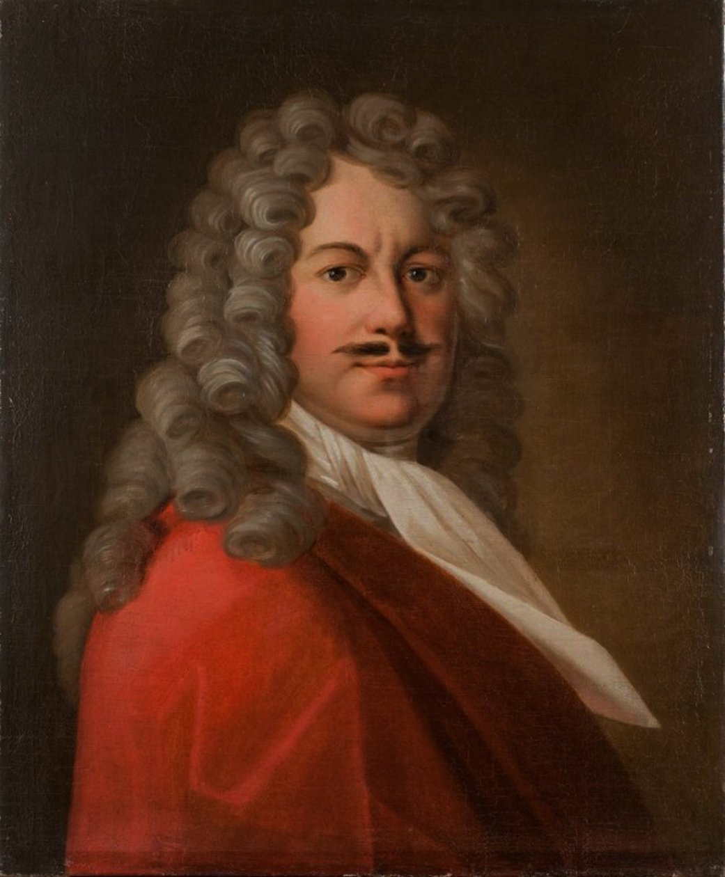 Prinssi Andrei Jakovlevich Khilkovin muotokuva 1676-1718, 1800-luku tekijältä Unbekannt