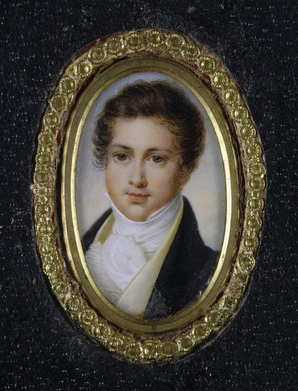 Prinssi Grigori Petrovitš Volkonskyn muotokuva 1776-1852, 1820-luku tekijältä Unbekannt