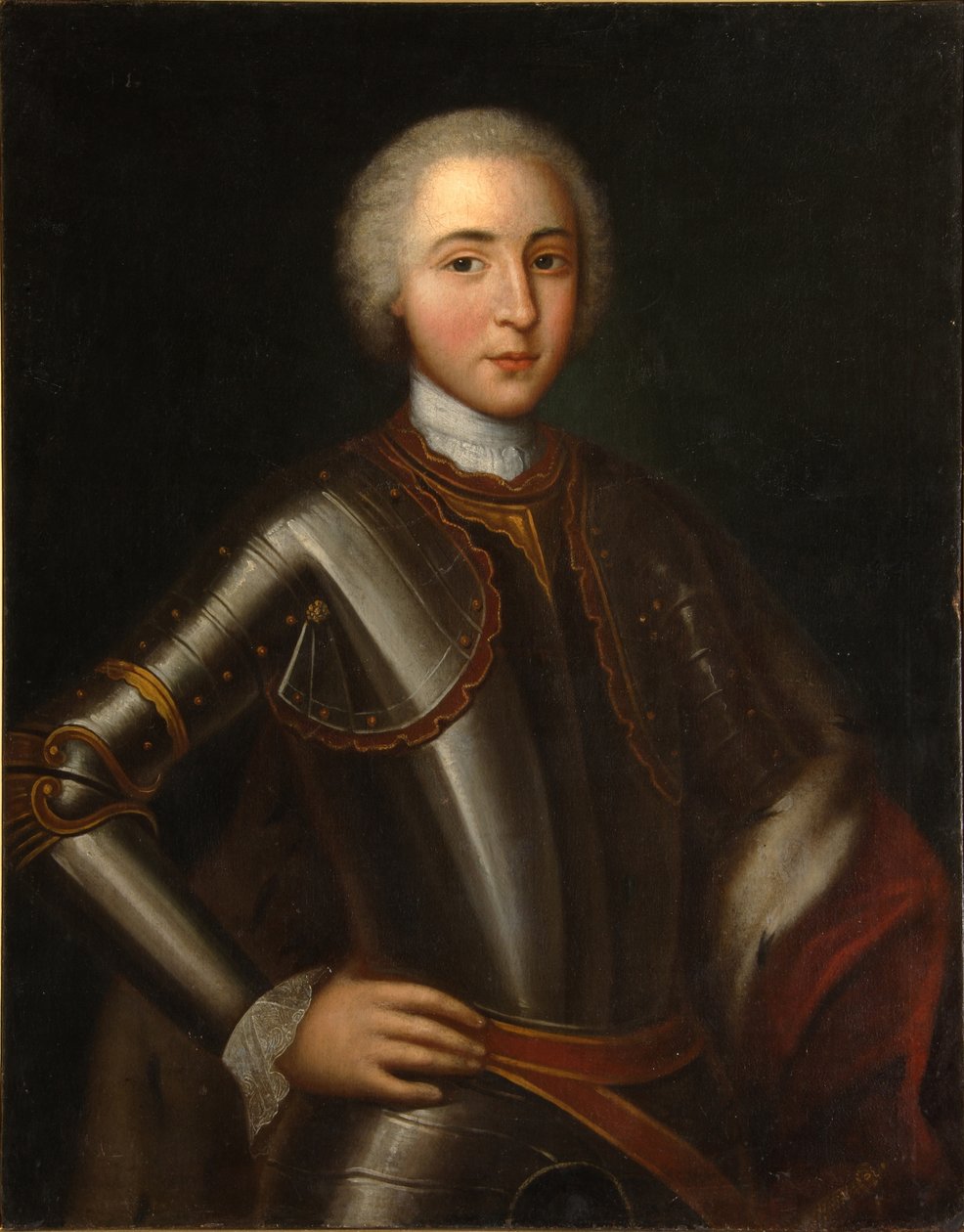 Prinssi Nikolai Fjodorovitš Golitsynin muotokuva 1728-1780, 1750-luku tekijältä Unbekannt