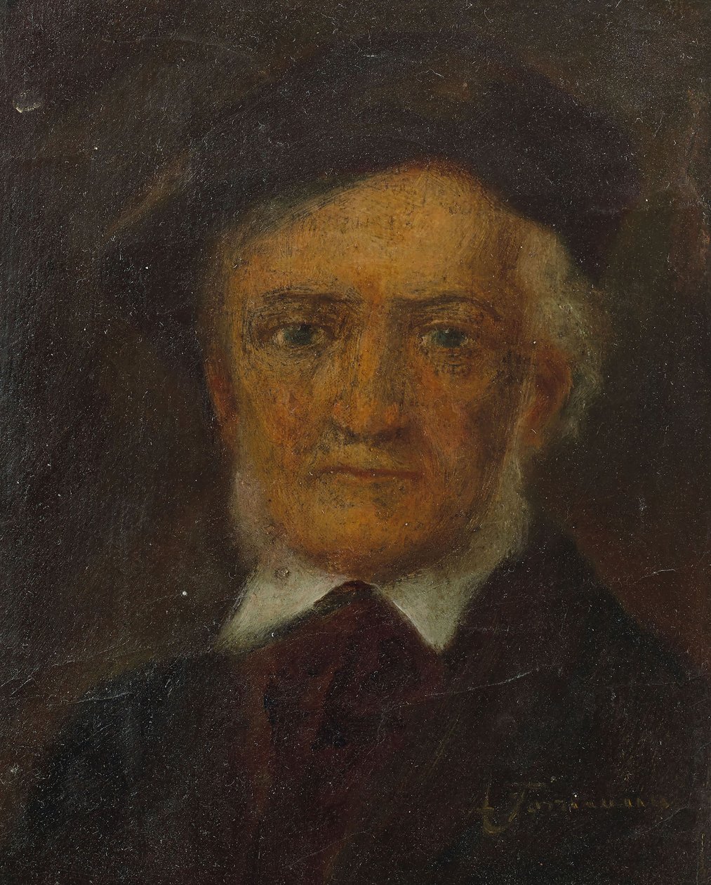 Richard Wagnerin muotokuva 1813-1883, 1800-luvun toinen puoli. tekijältä Unbekannt
