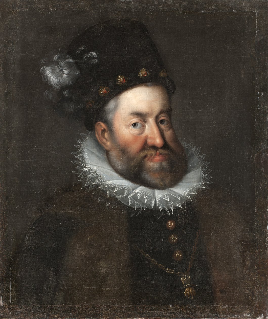 Itävallan Rudolf II:n muotokuva 15521612, Pyhän Rooman keisari, n. 1600 tekijältä Unbekannt