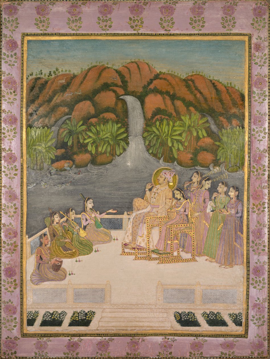 Sardar Singhin muotokuva, Savant Singhin poika, 1730-68, n. 1760. tekijältä Unbekannt