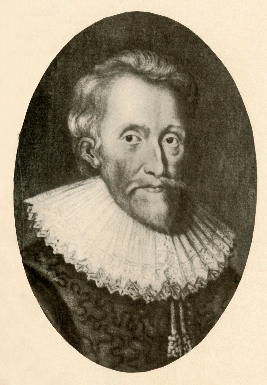 Sir Edwin Sandysin muotokuva, alas käännetty röyhelö, c1560-1570, 1937. tekijältä Unbekannt