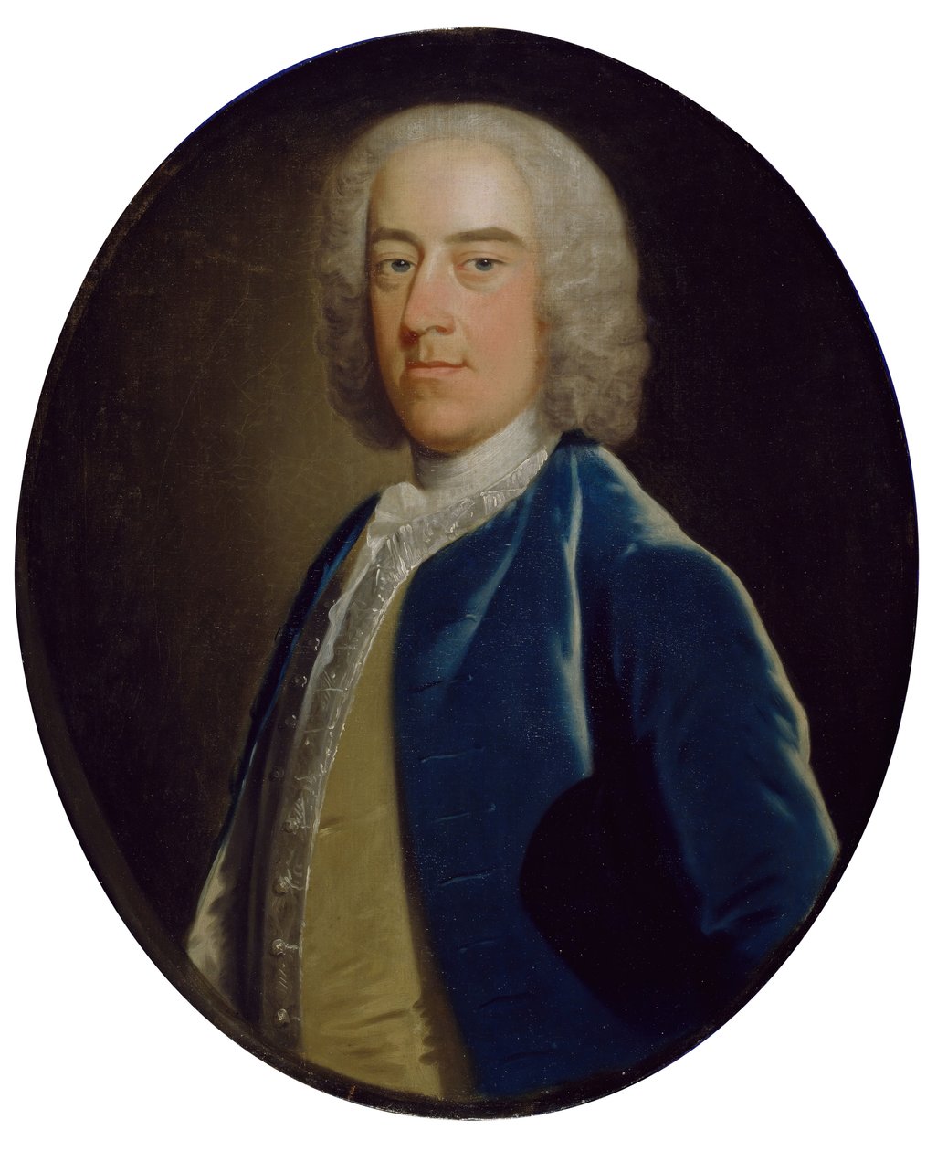 Sir Lister Holten muotokuva 1720-70, 5. Baronetti, 1750-1770. tekijältä Unbekannt