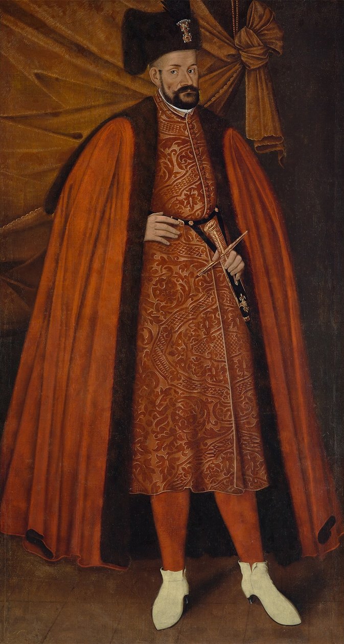 Puolan Stephen Báthoryn muotokuva, 1600-luvun ensimmäinen puolisko tekijältä Unbekannt