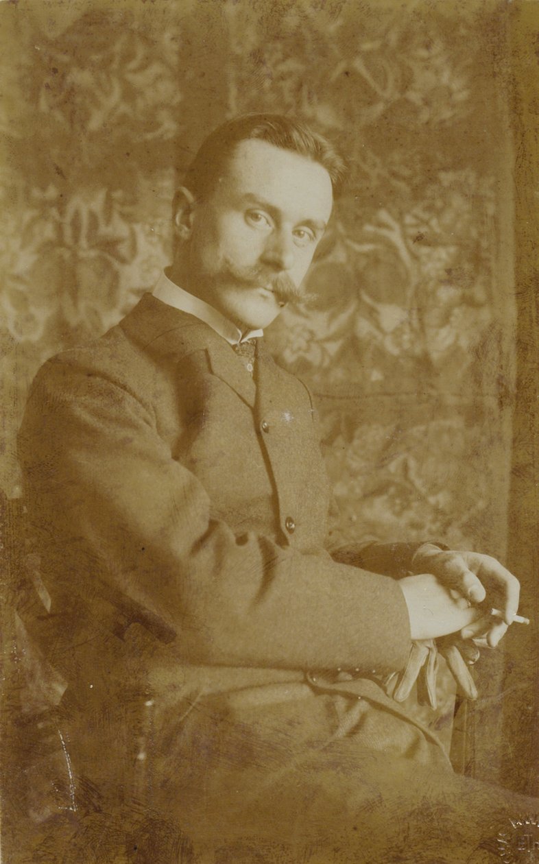 Thomas Mannin muotokuva 1875-1955, noin 1902. tekijältä Unbekannt