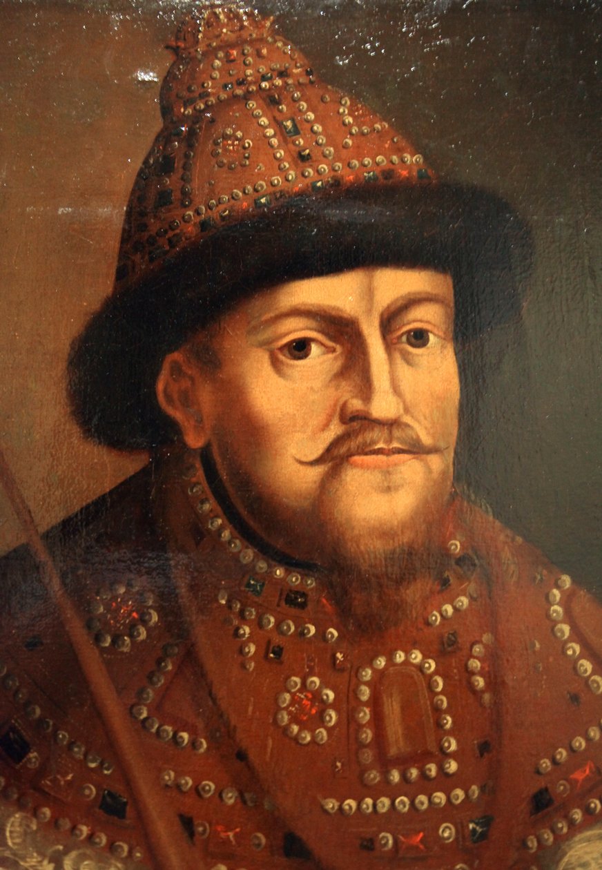 "Tsaari Mikael Fedorovitšin muotokuva", 1800-luvun ensimmäinen puolisko tekijältä Unbekannt