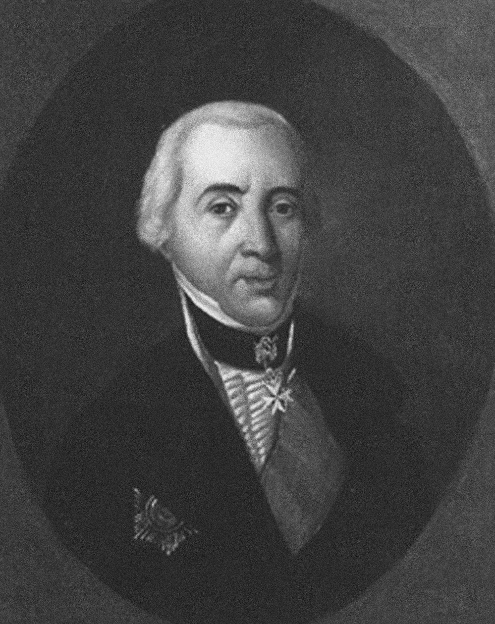 Vasili Evdokimovitš Adadurovin muotokuva 1709-1780 tekijältä Unbekannt