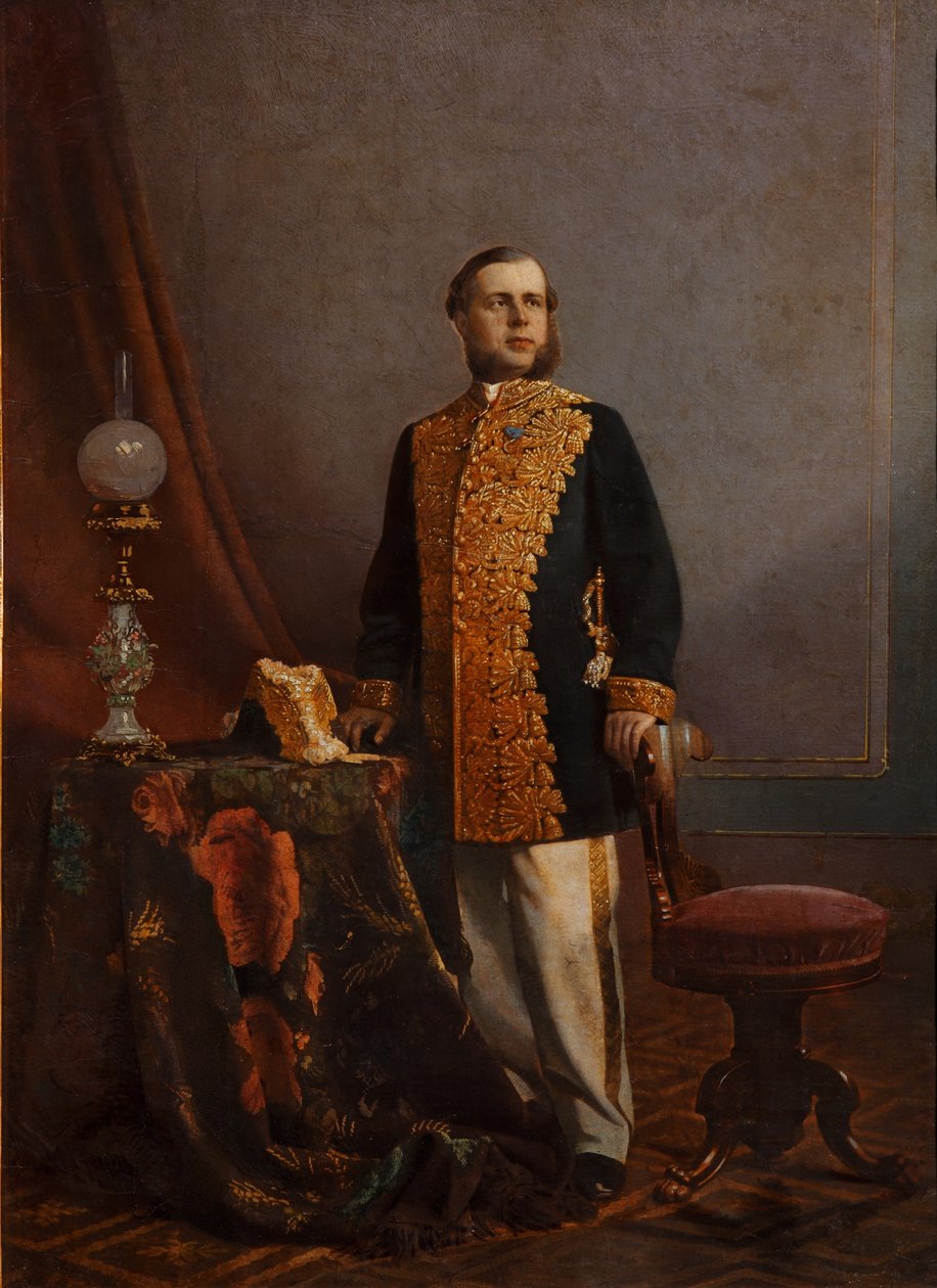 Vasili Jurievich Poznanskyn muotokuva 1828-1900, 1860-luku tekijältä Unbekannt