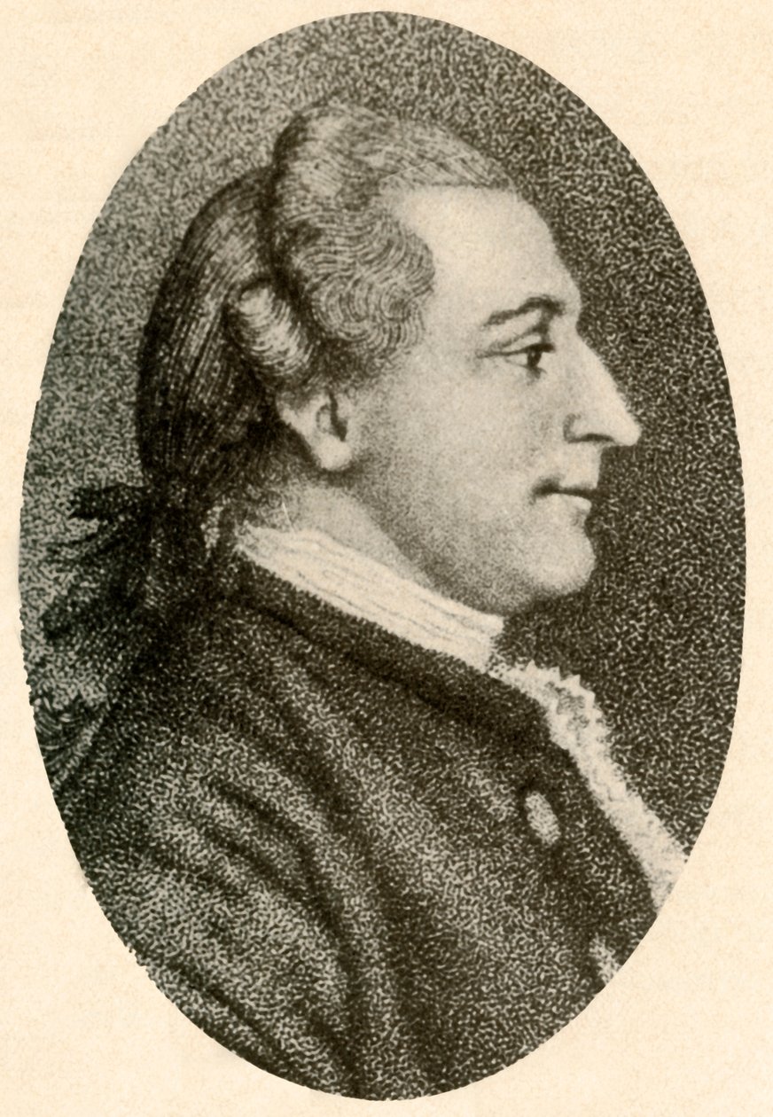 W. H. Draytonin muotokuva, Esq., hiukset pöyhkeissä ja jonossa, c1770, 1937. tekijältä Unbekannt