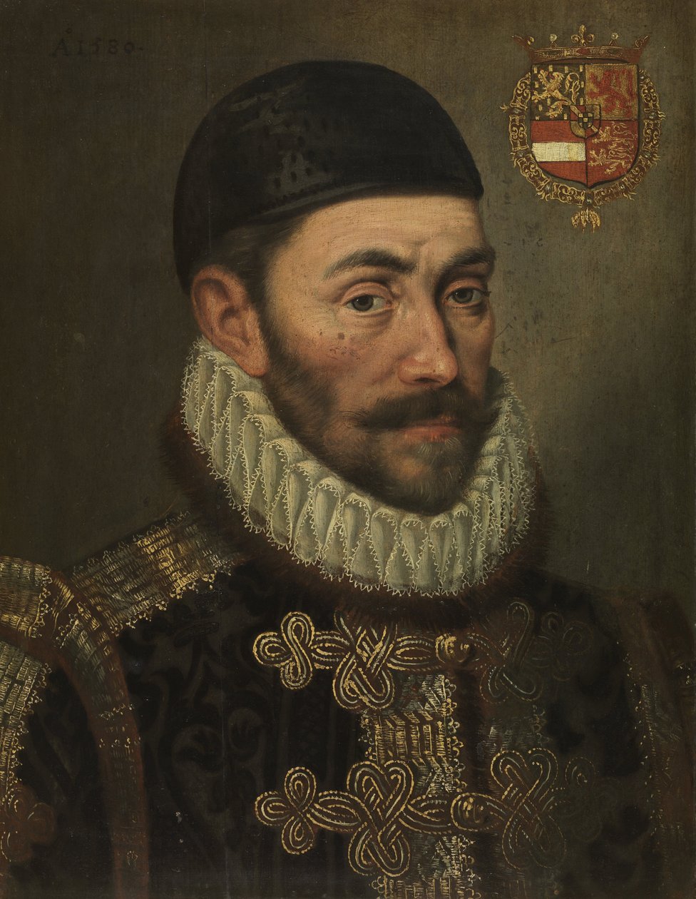 Vilhelm I Orangen muotokuva 1533-1584, 1500-luvun puoliväli. tekijältä Unbekannt