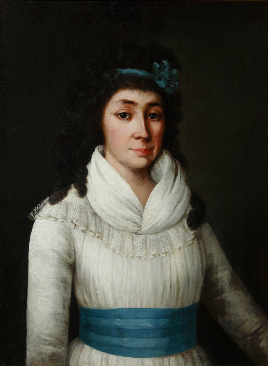 Muotokuva Jelizaveta Petrovna Jankovasta 1768-1861, os Rimskaja-Korsakova, 1794 tekijältä Unbekannt