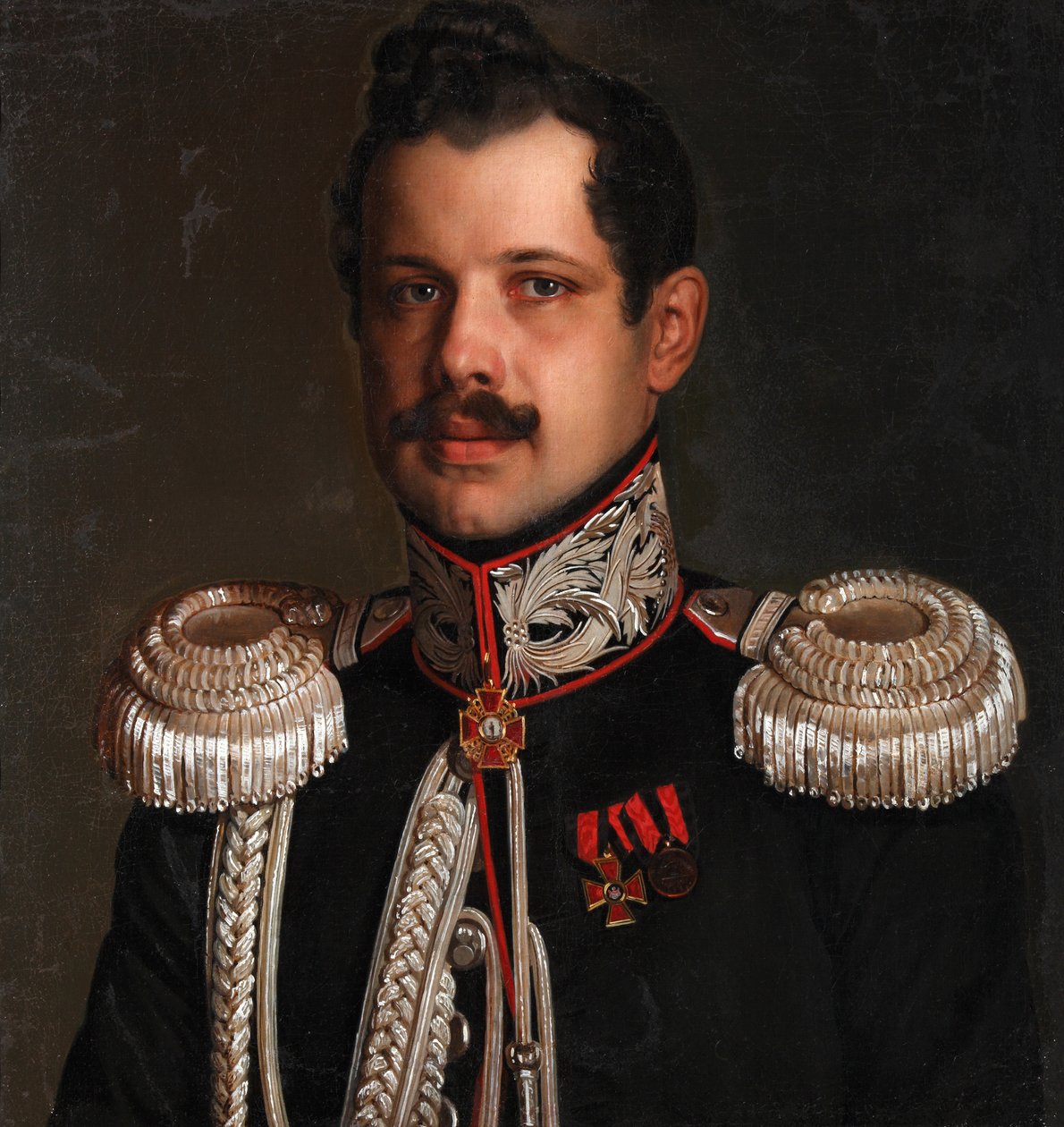 Juri Ignatievich Poznanskyn muotokuva 1801-1878, n. 1830 tekijältä Unbekannt
