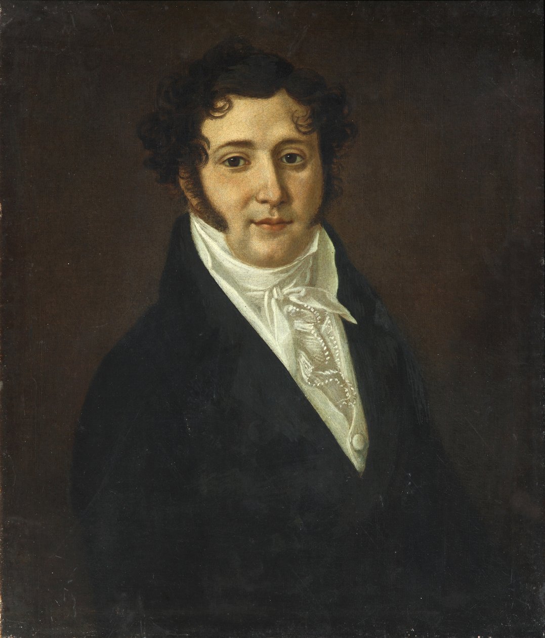 Juri Petrovitš Lermontovin muotokuva 1787-1831, 1800-luvun ensimmäinen neljännes tekijältä Unbekannt