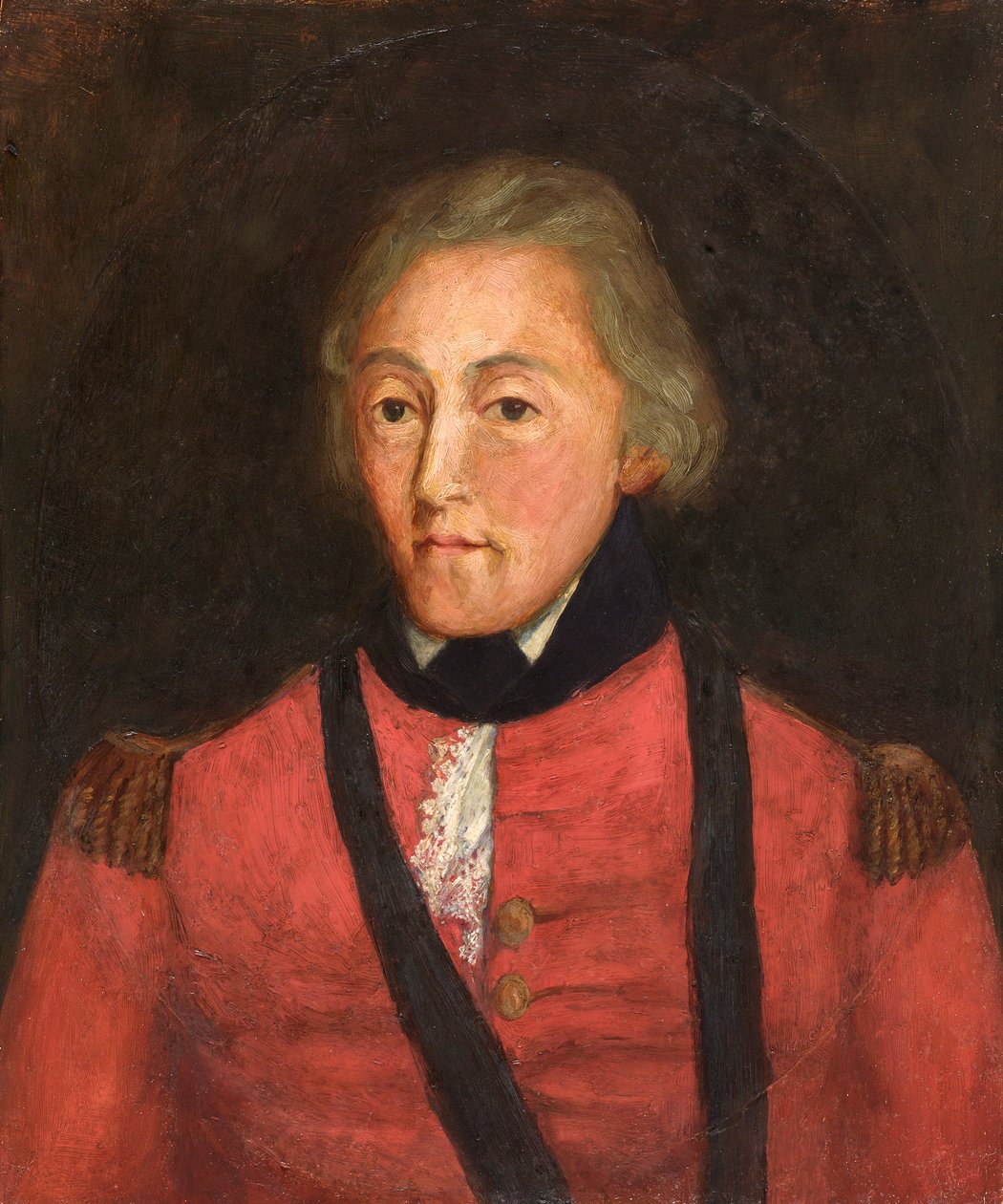 Kapteeni Melvillin muotokuva, 1700-luvun loppu tai 1800-luvun alku tekijältä Unbekannt