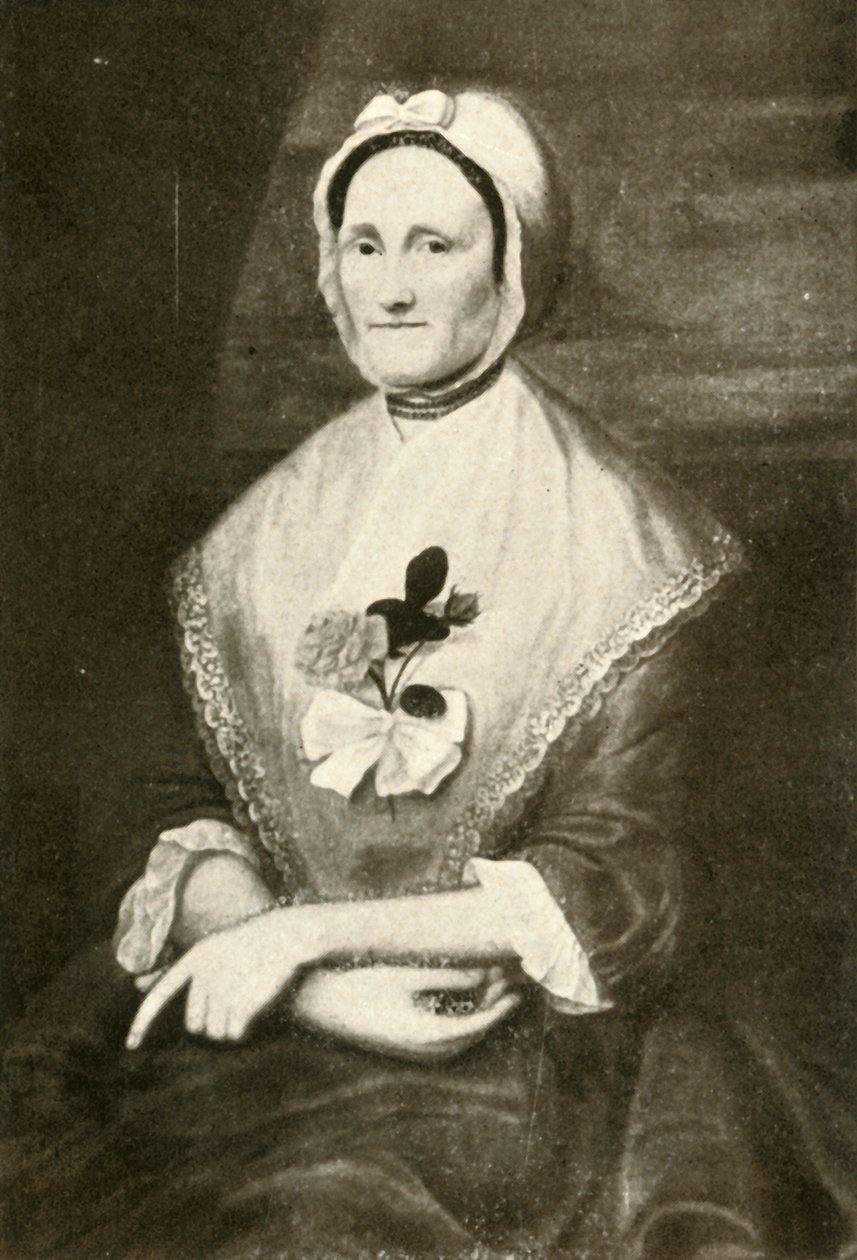 Muotokuva hollantilaisnaisesta New Yorkin siirtokunnasta, c1765, 1937. tekijältä Unbekannt