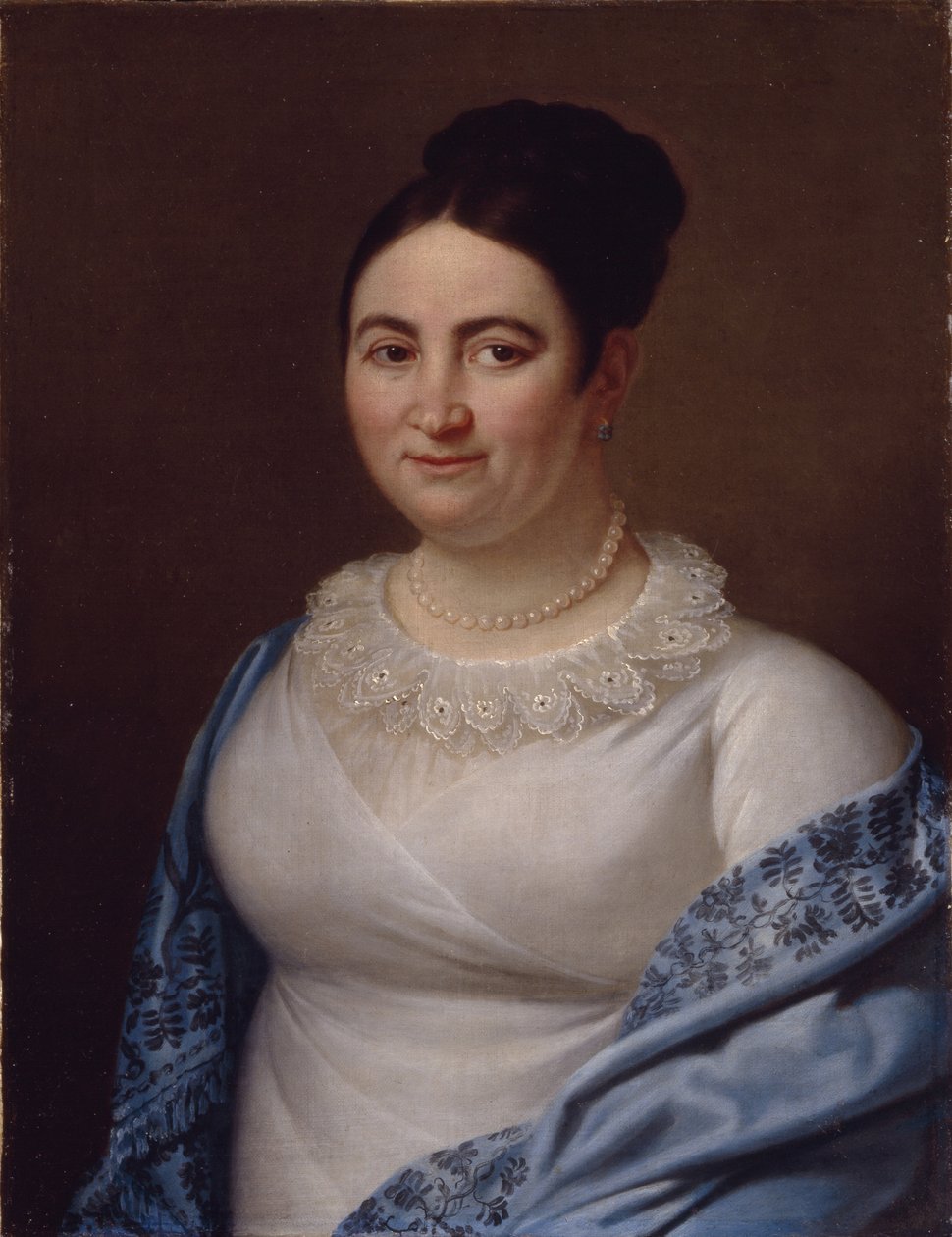 Naisen muotokuva, 1855 tekijältä Unbekannt