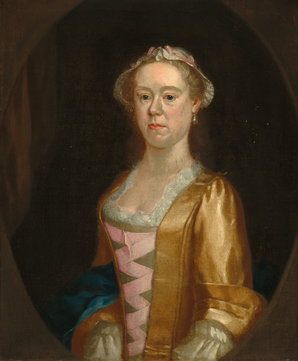 Naisen muotokuva, c. 17301750. tekijältä Unbekannt