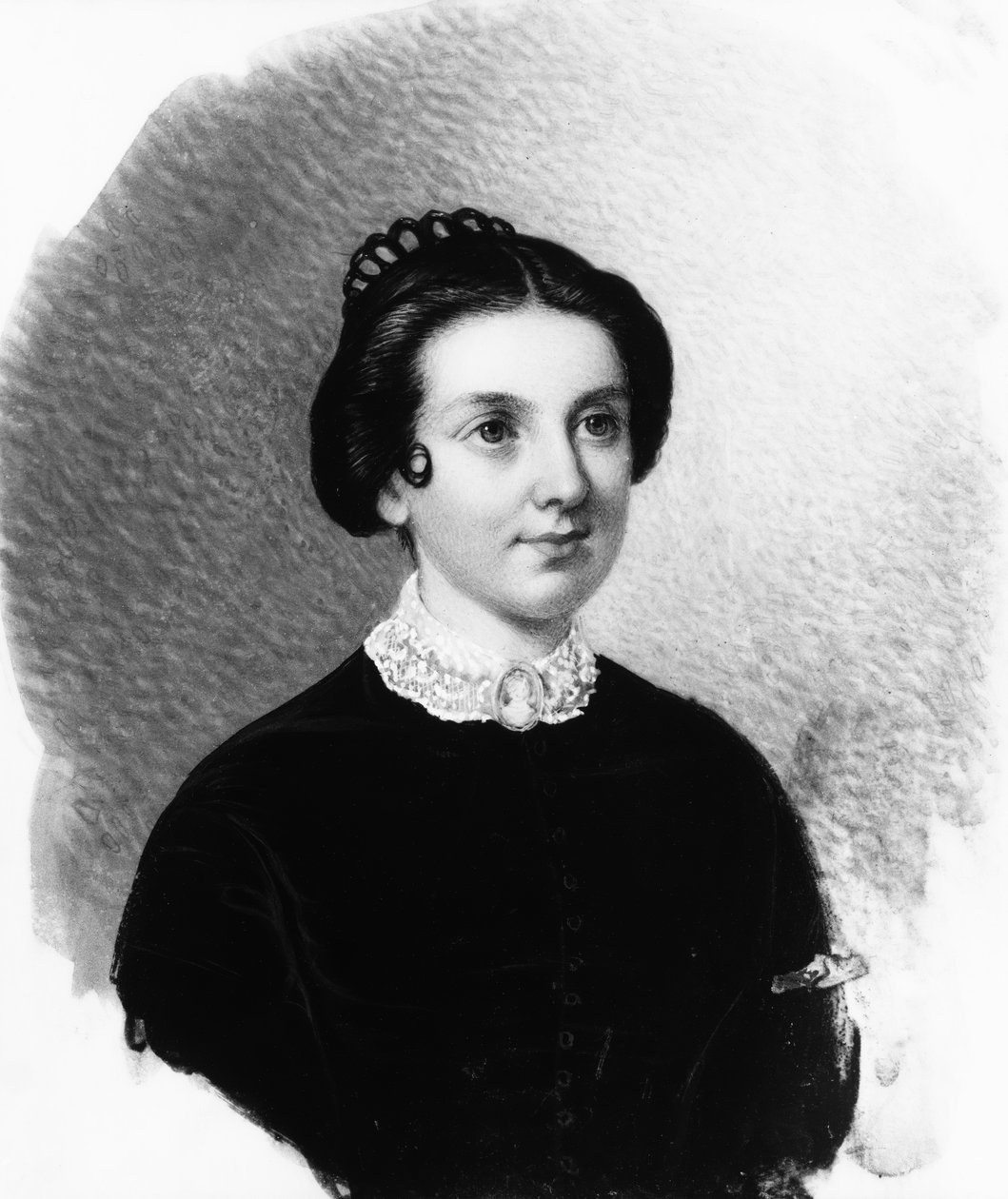 Naisen muotokuva, n. 1850. tekijältä Unbekannt