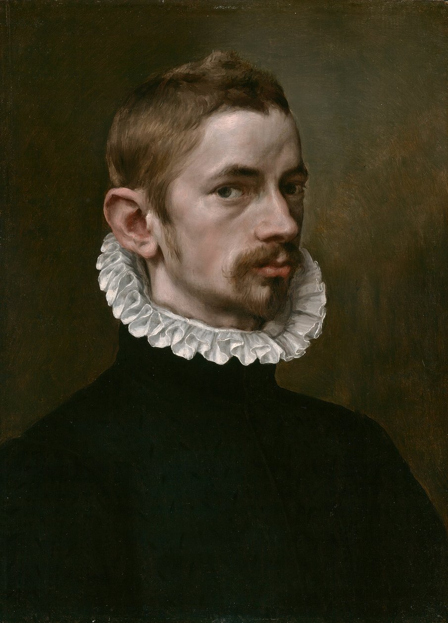 Miehen muotokuva, c. 1575. tekijältä Unbekannt
