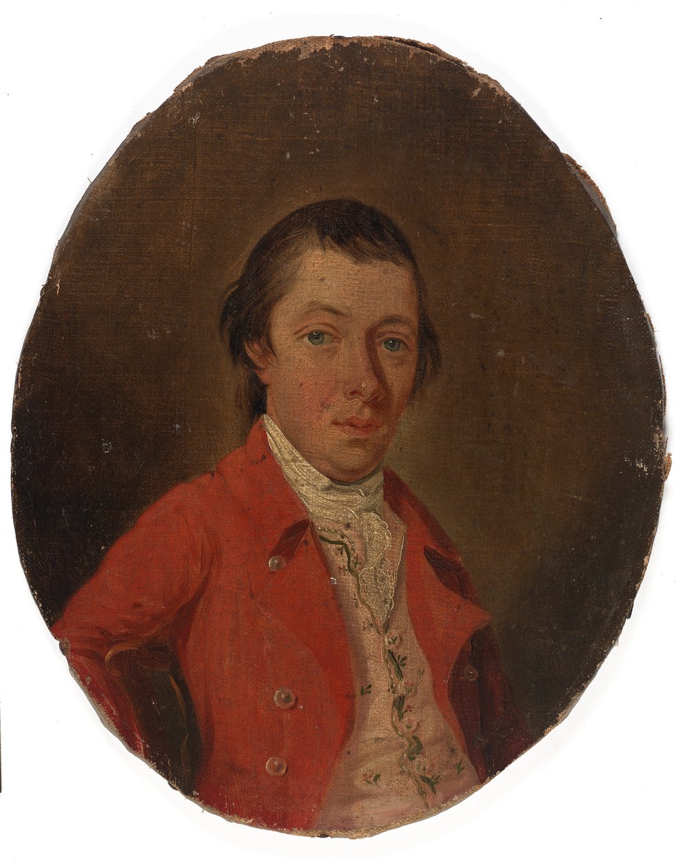 Miehen muotokuva, n. 1790. tekijältä Unbekannt